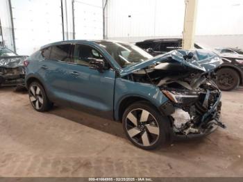  Salvage Volvo C40 Recharge Pure Electri