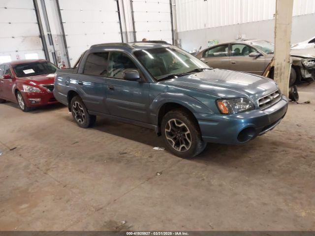  Salvage Subaru Baja