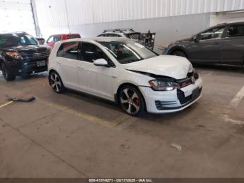  Salvage Volkswagen Golf
