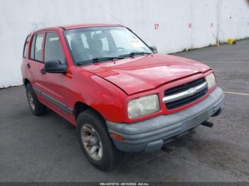  Salvage Chevrolet Tracker