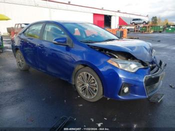  Salvage Toyota Corolla