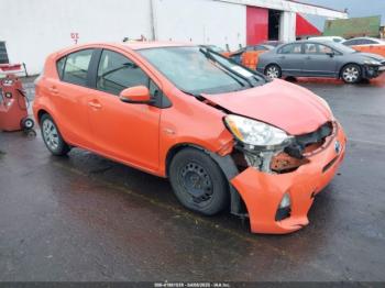  Salvage Toyota Prius c