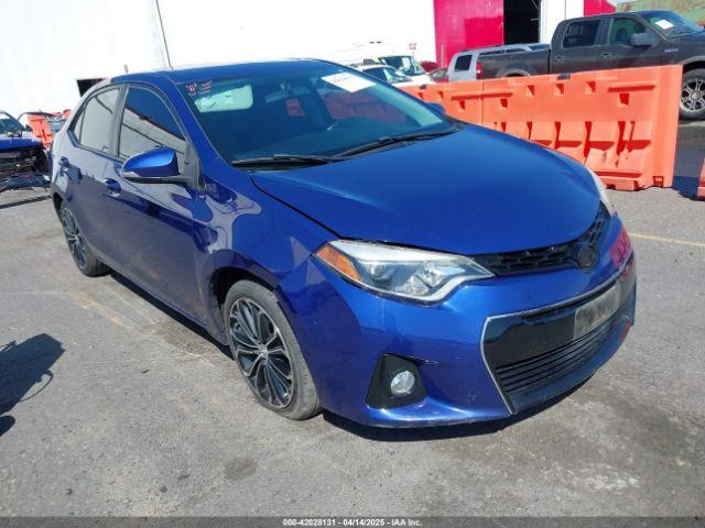  Salvage Toyota Corolla