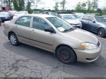  Salvage Toyota Corolla