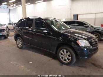  Salvage Mercedes-Benz M-Class