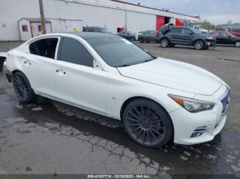  Salvage INFINITI Q50