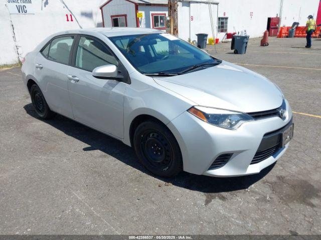  Salvage Toyota Corolla