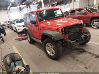  Salvage Jeep Wrangler