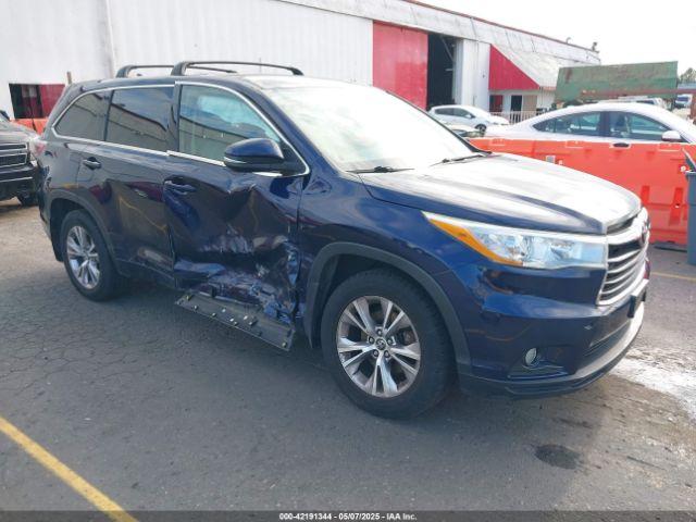  Salvage Toyota Highlander