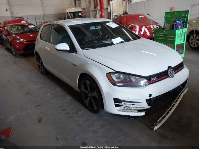  Salvage Volkswagen Golf