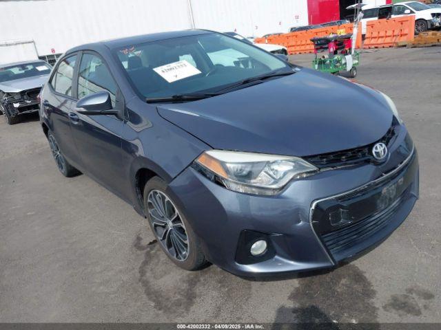  Salvage Toyota Corolla