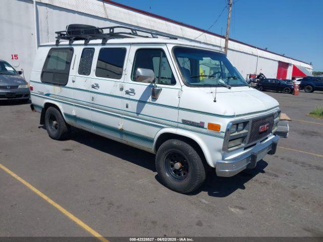  Salvage GMC Rally Wagon   Van
