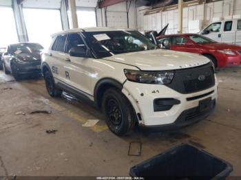  Salvage Ford Police Interceptor