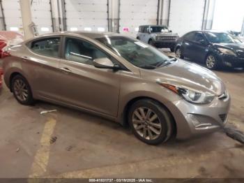  Salvage Hyundai ELANTRA