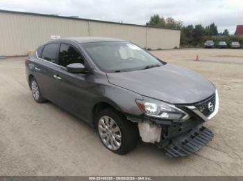  Salvage Nissan Sentra