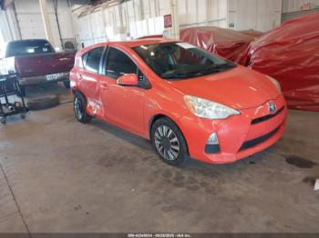  Salvage Toyota Prius c