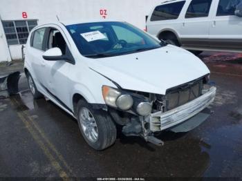  Salvage Chevrolet Sonic