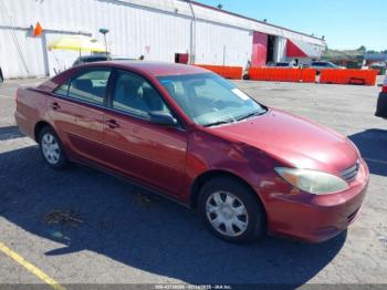  Salvage Toyota Camry