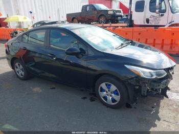  Salvage Chevrolet Cruze