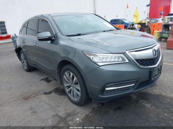  Salvage Acura MDX