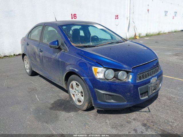 Salvage Chevrolet Sonic
