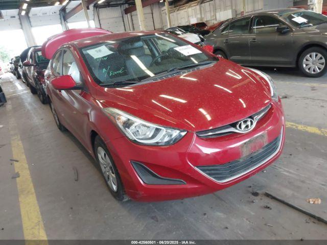  Salvage Hyundai ELANTRA