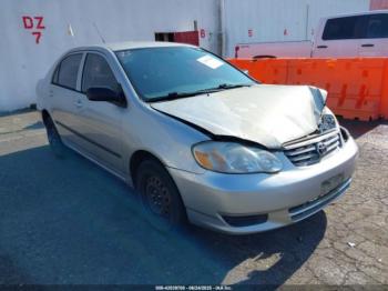  Salvage Toyota Corolla