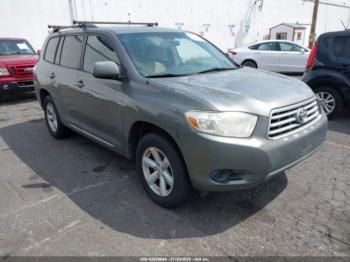  Salvage Toyota Highlander