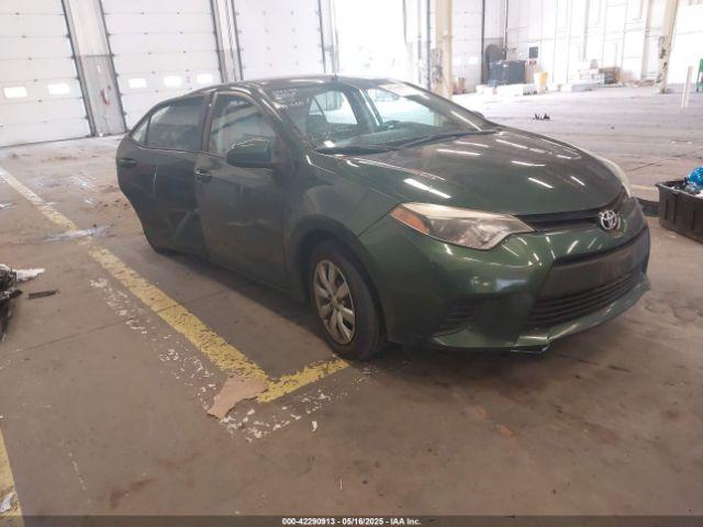  Salvage Toyota Corolla