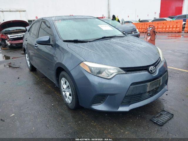  Salvage Toyota Corolla