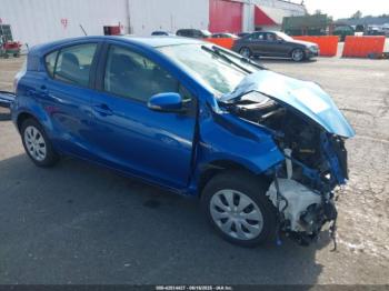  Salvage Toyota Prius c