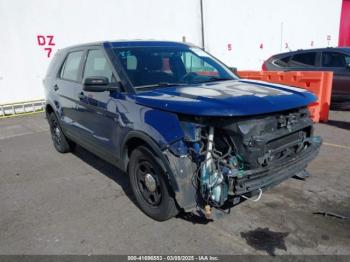  Salvage Ford Police Interceptor