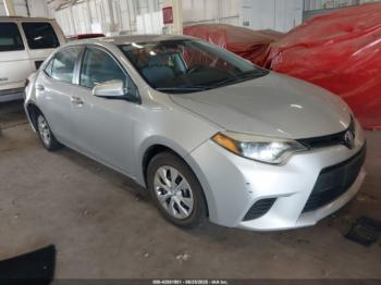  Salvage Toyota Corolla