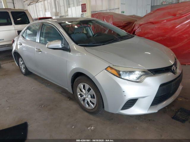  Salvage Toyota Corolla