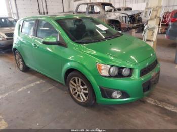  Salvage Chevrolet Sonic