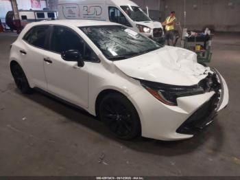  Salvage Toyota Corolla