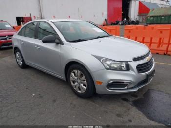  Salvage Chevrolet Cruze