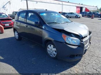  Salvage Chevrolet Aveo