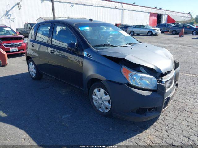  Salvage Chevrolet Aveo