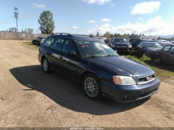  Salvage Subaru Legacy