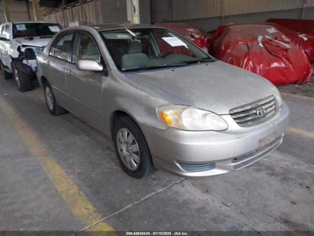  Salvage Toyota Corolla