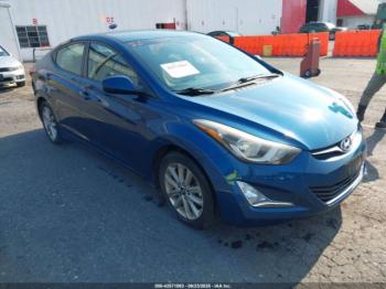  Salvage Hyundai ELANTRA