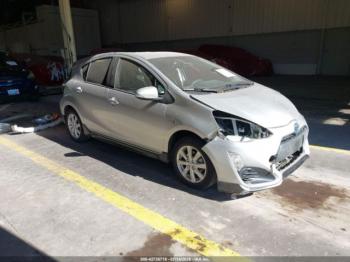  Salvage Toyota Prius c