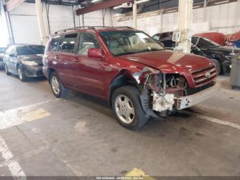  Salvage Toyota Highlander