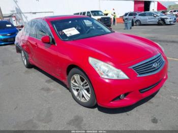  Salvage INFINITI G37x