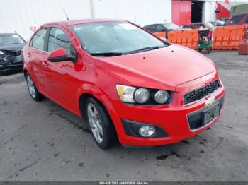  Salvage Chevrolet Sonic