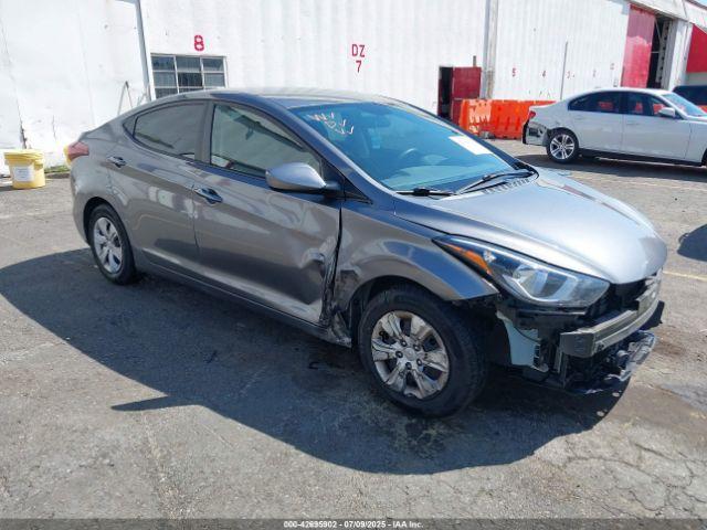  Salvage Hyundai ELANTRA
