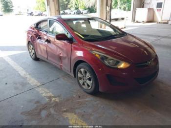  Salvage Hyundai ELANTRA
