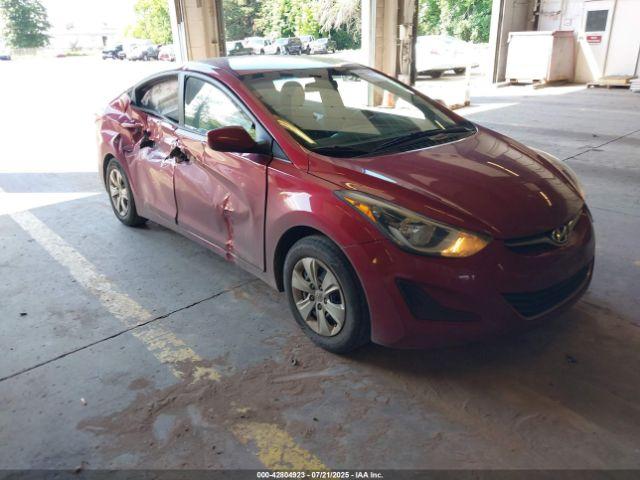  Salvage Hyundai ELANTRA