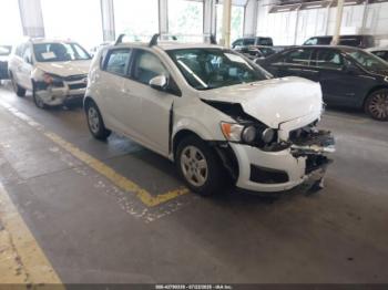  Salvage Chevrolet Sonic